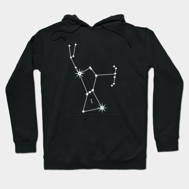 Orion Constellation Hoodie by wanderingteez